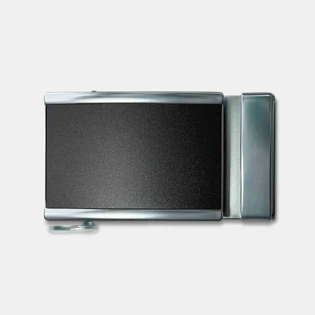 Black/Silver Heritage Buckle