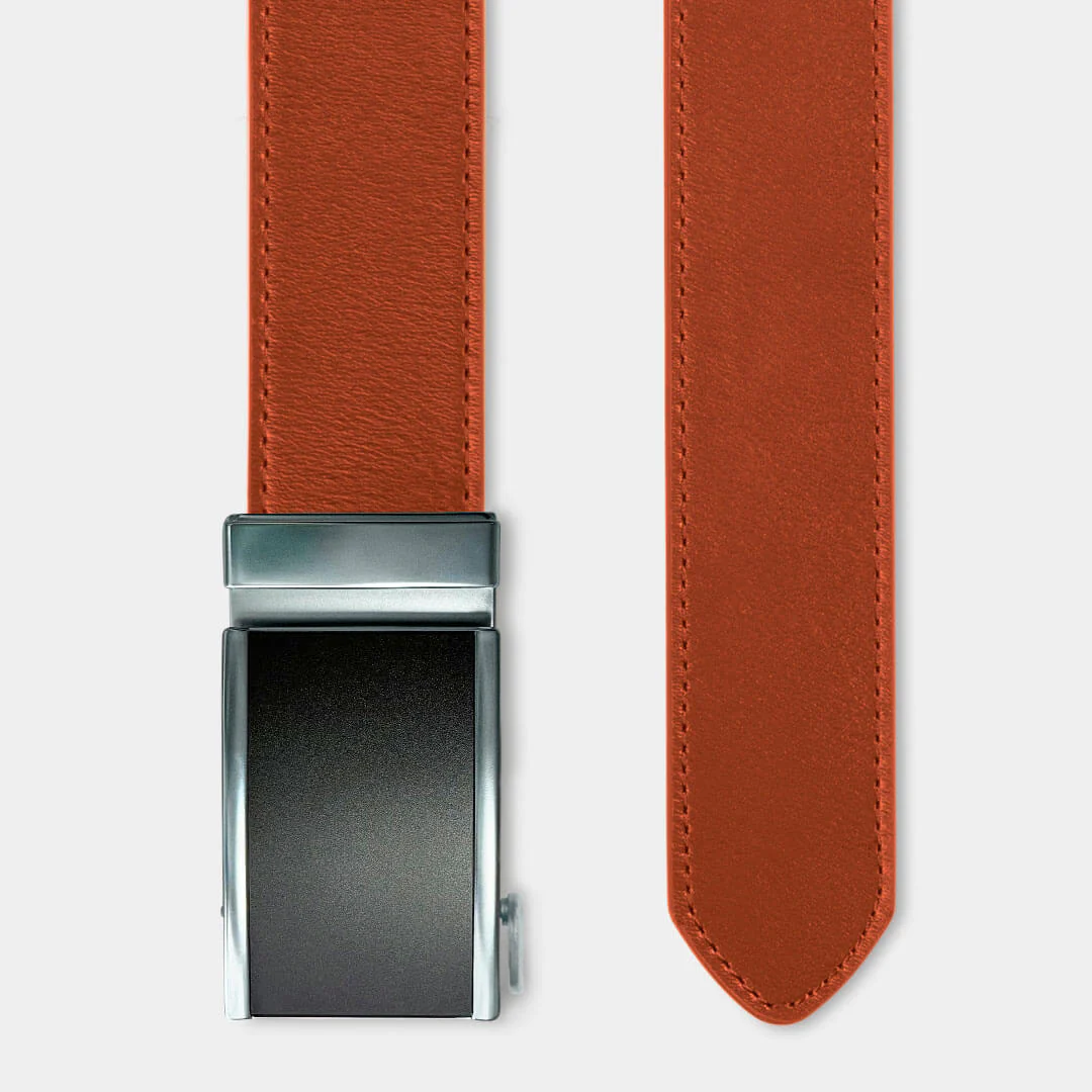 Black/Silver Heritage | Genuine Leather Belt - Image 3