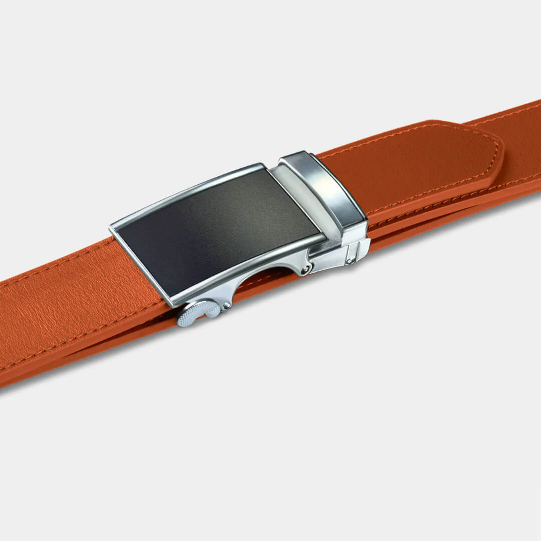 Black/Silver Heritage | Genuine Leather Belt - Image 4