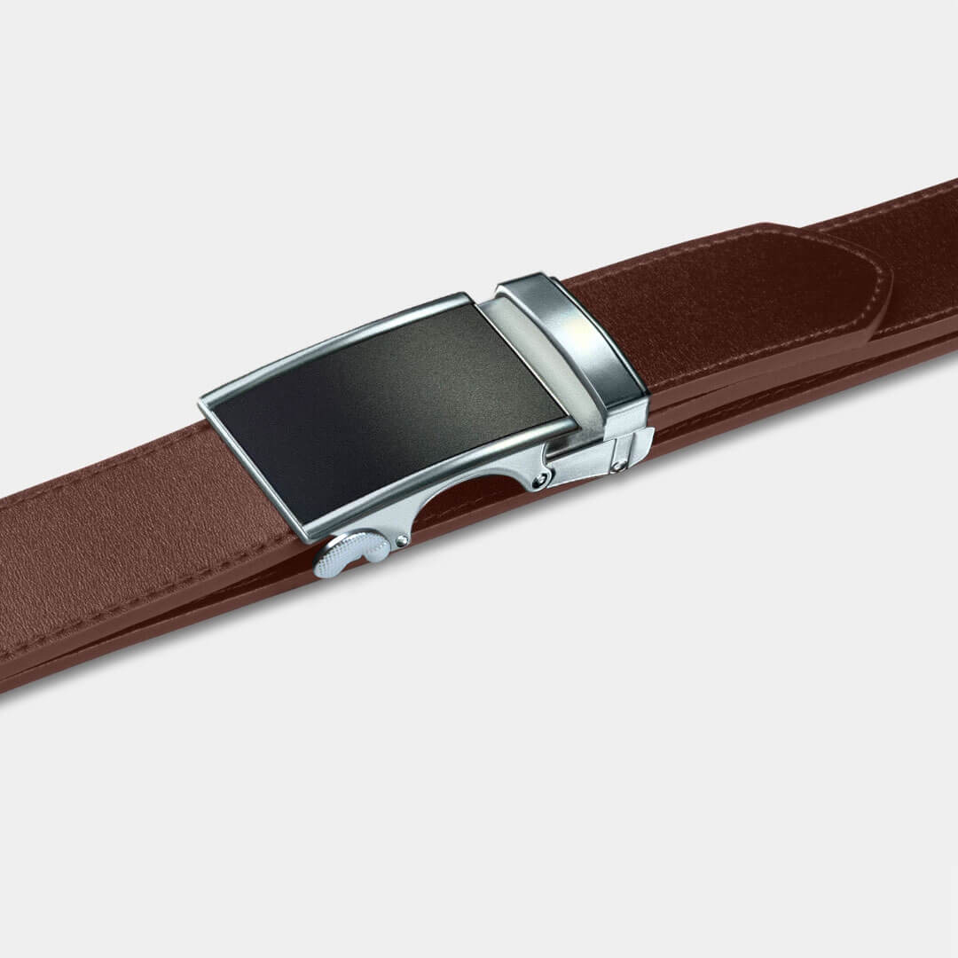 Black/Silver Heritage | Genuine Leather Belt - Image 6