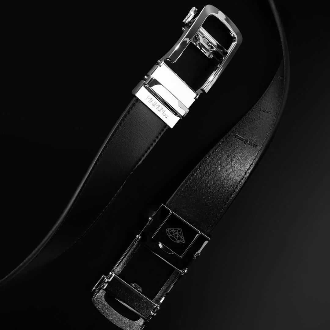 Silver | Genuine Leather Belt - Image 5